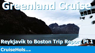 Greenland Cruise Holiday Onboard Celebrity Summit | CruiseHols Reykjavik to Boston Trip Report P2