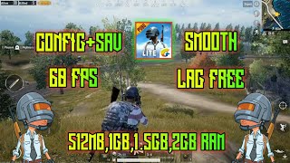 Pubg Mobile Lite Lag Fix+ 60FPS Play| Best Config+Active.Sav| Secret Trick😲No One Knows