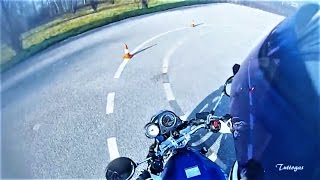 Suzuki  sv 650 onboard and more with Driving School