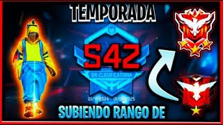 🔴🚀SUBIENDO DE RANGO CON SUBS🔥🔴TEMPORADA 42 BR CLASIFICATORIA⭐️|| FREE FIRE || 🔴🚀🎯�