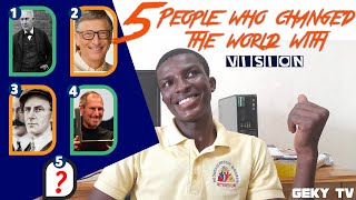 Shocking! 5 People who changed the world with their Vision ( READ A BOOK A WEEK - Episode 5 )