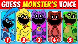 🎶Guess the Smiling Critters Voice (Poppy Playtime Сhapter 3 Characters)