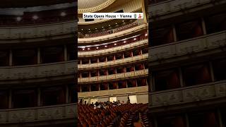 State Opera House - Vienna, Austria 🇦🇹❤️🇱🇰 #vienna #austria #operahouse #theater