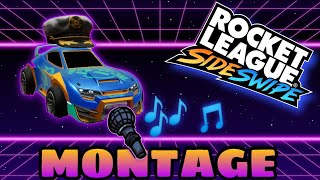 🎵 SIDESWIPE MONTAGE 🎶 | 1v1 INTENSE MATCH | not GRAND CHAMPION GAMEPLAY| [Rocket League Sideswipe]