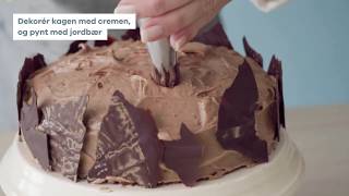 Sådan laver du mørk chokoladecreme