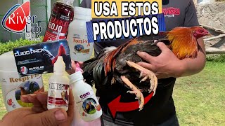 Productos más recomendados para el cuido de tus Gallos por el Rancho Zamora