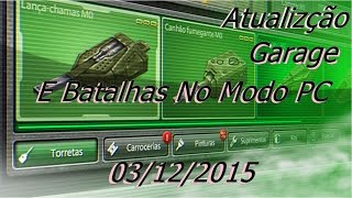 Tanki Online ( Atualização Da Garage e Das Batalha No Modo PC 03/12/2015 )