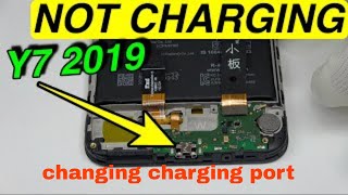 huawei y7 prime change charging port