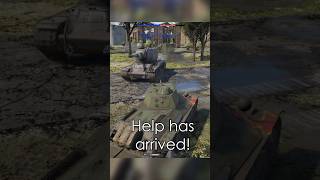 Pulling a teammate out of danger #warthundergameplay #warthunder #warthundermoments #gaming