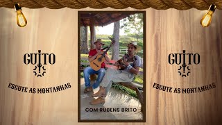 Cantando junto do meu irmão Rubens Brito nos bastidores das gravações da EPTV | Guito