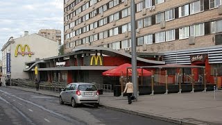 В Москве приостановлена работа нескольких "Макдоналдсов"