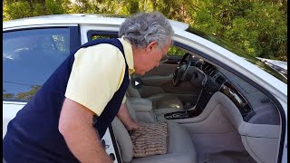 Front seat car seat options for seniors.