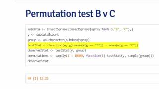 Statistical Inference - Permutation Tests