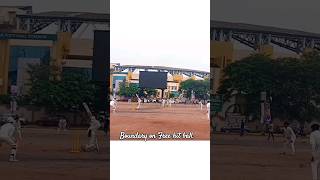 Boundary on Free hit ball. #cricket #viral #cricketshorts #batting #cricketlover #shot #shorts