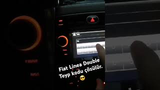 Fiat Linea Double Teyp kodu çözülür.😎 #radiocode