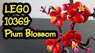 LEGO Plum Blossom 10369 stop motion build and knolling