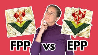 What is the Difference Between EPP and FPP? - English Paper Piecing Questions Answered w/ MakerJayne