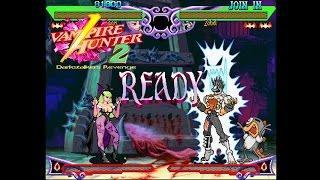 Vampire Hunter 2: Darkstalkers' Revenge (ヴァンパイア ハンター2) - Morrigan - (1cc) (CPS-2)