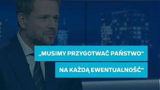 Początek kampanii Trzaskowskiego? Jest ustawa o ochronie ludności i obronie cywilnej