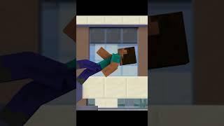 Steve Falling in Slow Motion | Minecraft Animation