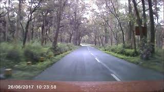 Drive via Bandipur National Park on NH766 - 26 Jun 2017