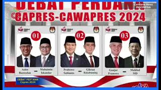 Visi - Misi & Program Kerja Capres 2024 Pada Debat Pertama