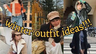 recreating PINTEREST inspired outfits for winter (layering ideas for u ♡) #outfitideas