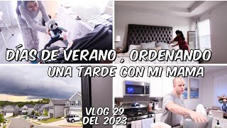 MI VIDA EN USA 🇺🇸 | Una tarde con mi mamá , poniendo orden en casa ,creando en la cocina .