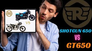 Shotgun 650 vs continental gt 650 🤔|| which one is better ||