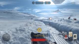 Star Wars Battlefront Beta - 11 Kill Streak - quin goes MAD