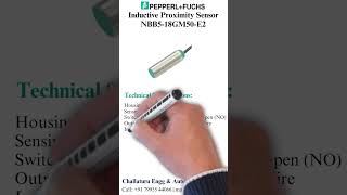 Pepperl+Fuchs Proximity Sensors: NBB5-18GM50-E2 | +91 79955 44066 #shorts