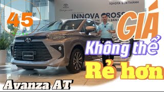 Không thể rẻ hơn, Chi tiết giá Avanza AT kịp đi lễ 30/4.