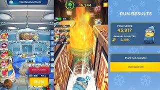 Minion Rush Playing Top Banana Room Run#837 @De_Epic