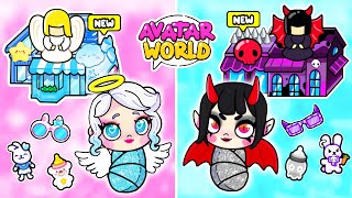 Angel 😇 vs Demon 😈 Are Millionaires!💵 Avatar World | Toca Life Story