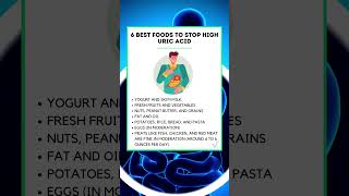 6 Best Foods to Stop High Uric Acid #shorts #uricacid #healthtips #highuricacid