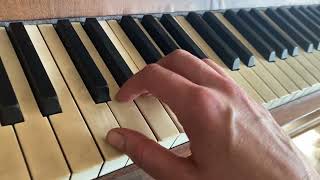 Hand position when playing