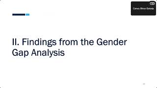 9 Gender Assessment of the Tourism Sector in the Gambia