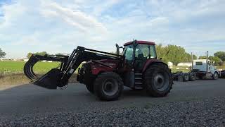 Case IH MX 180 Tractor w/ FarmKing Allied 2895 Loader