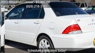 2003 Mitsubishi Lancer LS 4dr Sedan for sale in Yuma, AZ 853