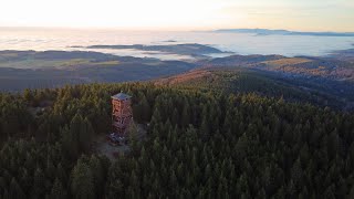 Korona Gór Polskich - Góry Orlickie - Orlica 1084 m n.p.m.