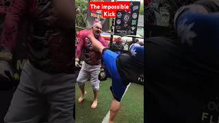 This kick was absolutely impossible #kickboxing #fight #streetbeefs