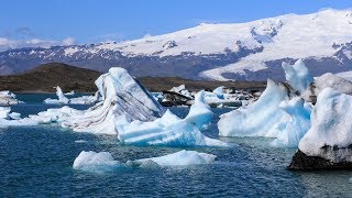 Iceland Jökulsárlón   айсберги  ледяной  лагуны докафильм