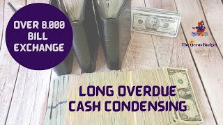 LARGE CASH CONDENSING || $8880 || BILL EXCHANGE || BILL SWAP || JOURNEY TO ONE YEAR AHEAD IN BILLS