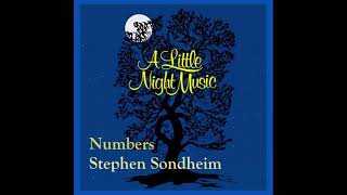 Numbers - A Little Night Music - Stephen Sondheim on Piano (audio)