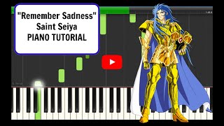 Como tocar Remember Sadness, Synthesia tutorial de piano