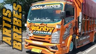 Truck Setoby Trans Sabda Aurora artis brebes