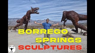 WHY ARE THESE SCULPTURES IN BORREGO SPRINGS? Borrego Springs, CA USA