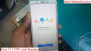 vivo y71 frp lock bypass new method