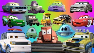 Looking For Disney Pixar Cars 3 Lightning Mcqueen, Doc Hudson, Luigi, Bobby Swift, Bubba, Fillmore