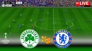 Chelsea vs Panathinaikos | UEFA Europa Conference League 24/25 Match | FC 24 Game Simulation